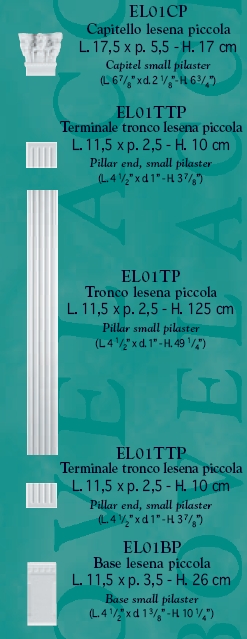 Bovelacci. Eurostyl. Пилястры