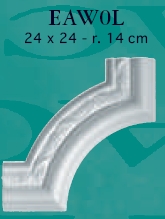 Уголок к планке стеновой (молдингу) W0L