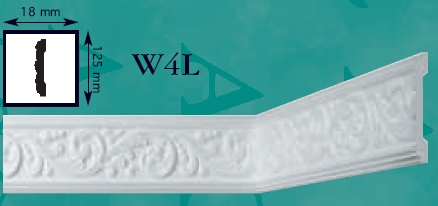 Планка стеновая (молдинг) W4L