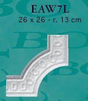 Уголок к планке стеновой (молдингу) W7L