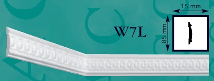 Планка стеновая (молдинг) W7L