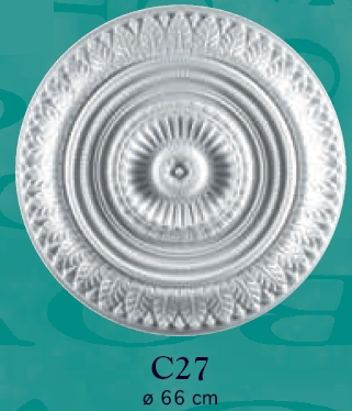 Розетка потолочная C27