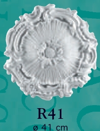 Розетка потолочная R41