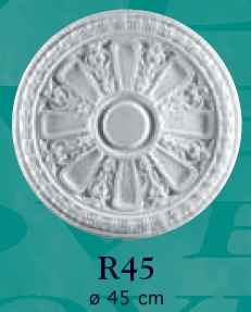 Розетка потолочная R45