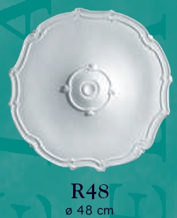 Розетка потолочная R48