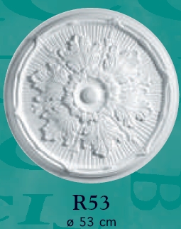 Розетка потолочная R53