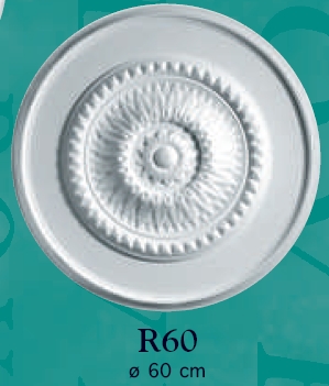 Розетка потолочная R60