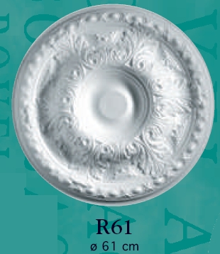 Розетка потолочная R61