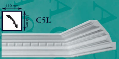 Багет потолочный C5L