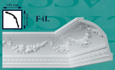 Фриз потолочный F4L