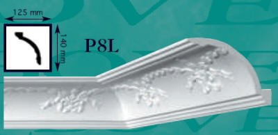 Фриз потолочный P8L