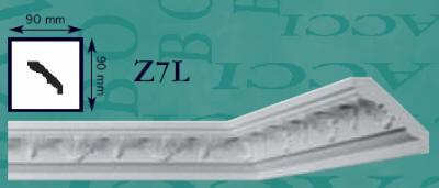 Плинтус потолочный Z7L