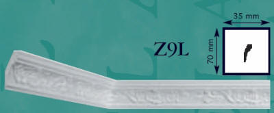 Плинтус потолочный Z9L