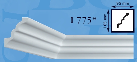 Bovelacci Italstyl. Бовелаччи Италстиль. Плинтус потолочный 775