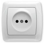 Розетка VI-KO Carmen одинарная белая
